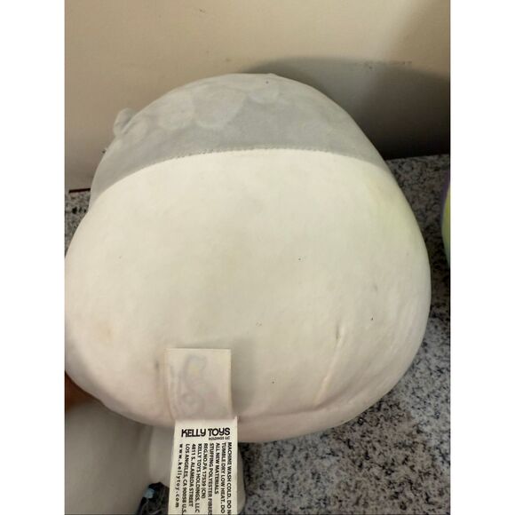 Squishmallows 8" Dr. Hoot the Owl, NARWHAL 10” Plush & Honeydew Chameleon, 8 Inc - Picture 4 of 9